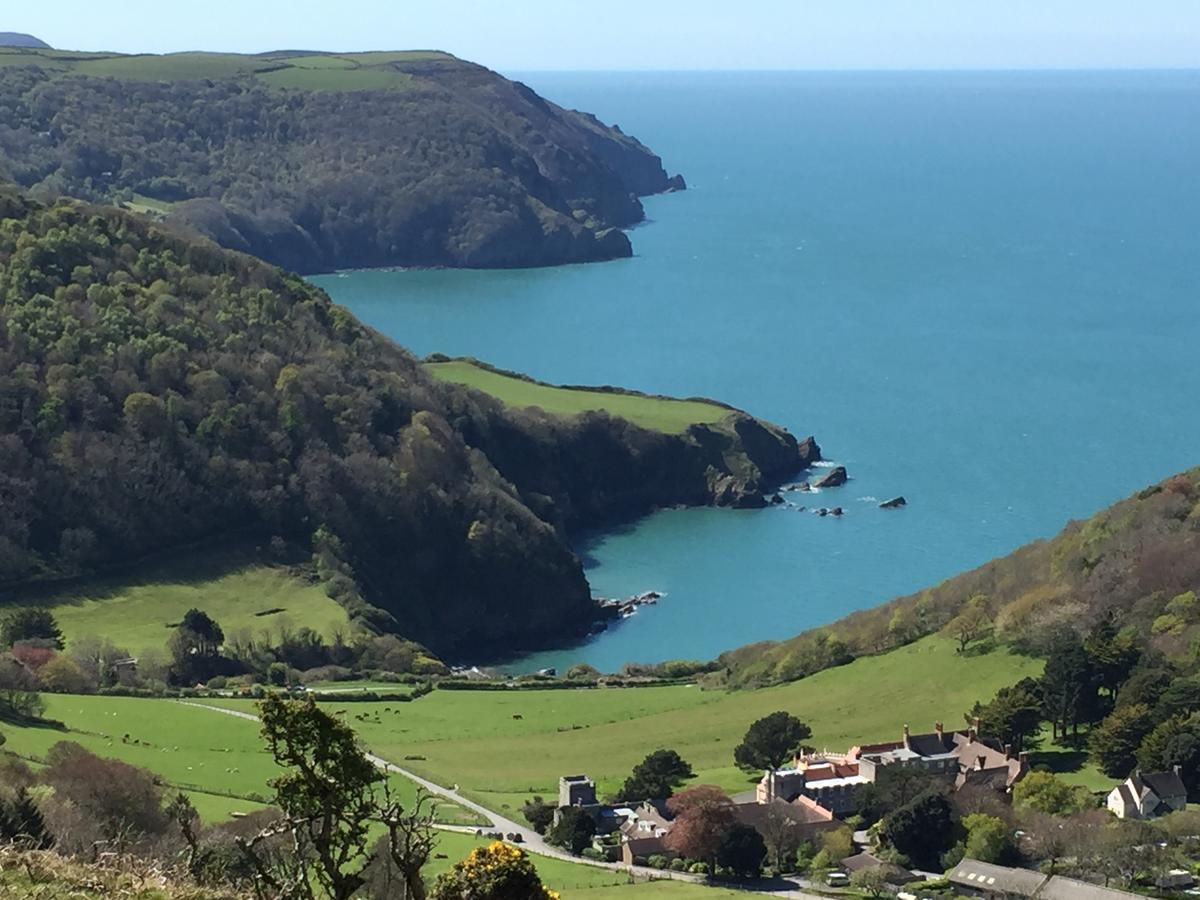 North Walk House Bed & Breakfast Lynton Bagian luar foto