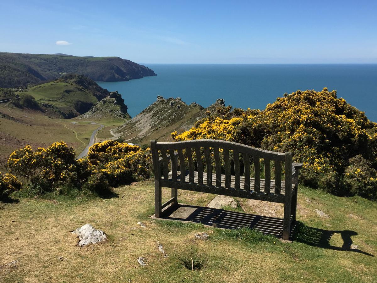 North Walk House Bed & Breakfast Lynton Bagian luar foto