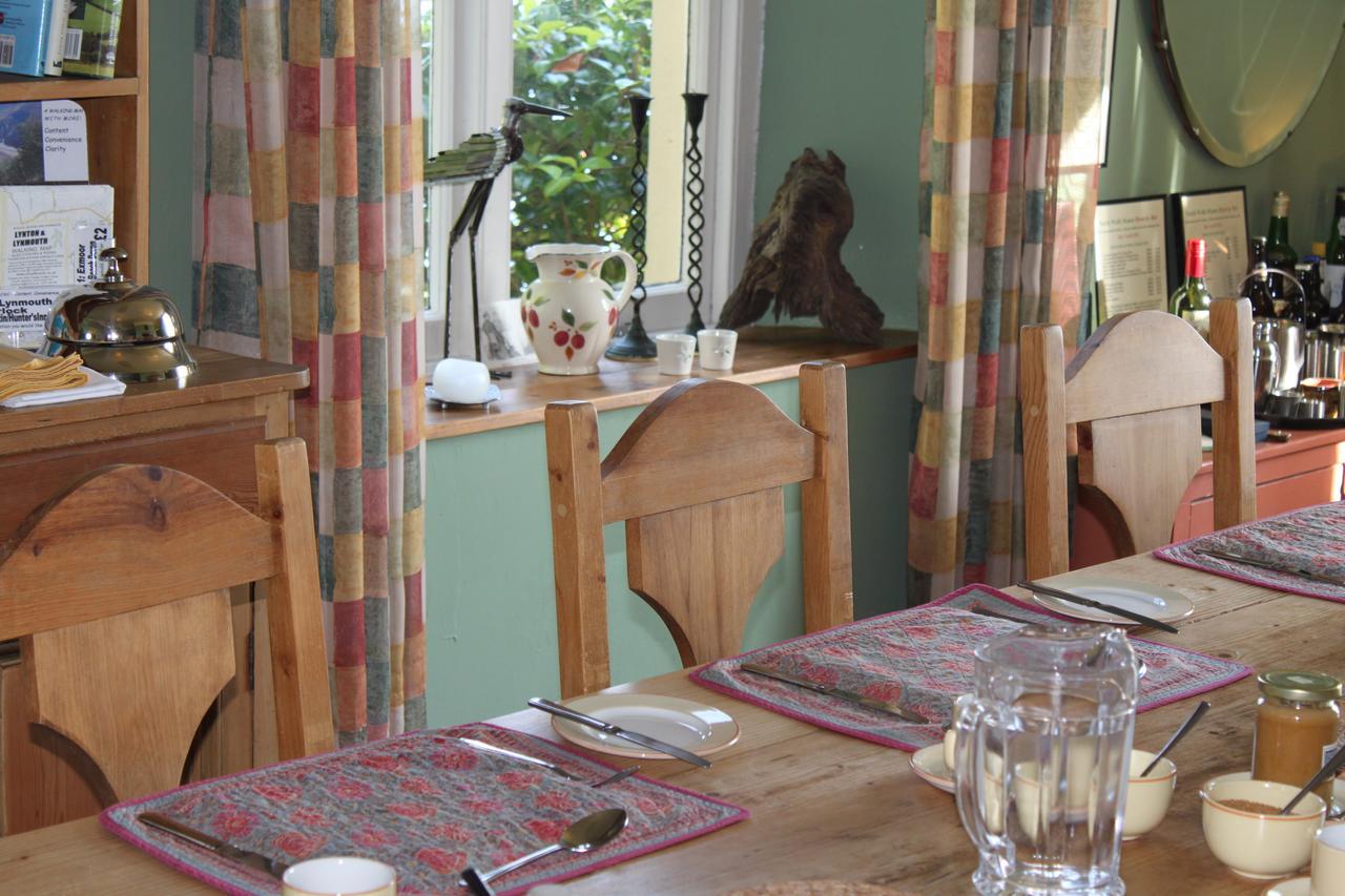 North Walk House Bed & Breakfast Lynton Bagian luar foto